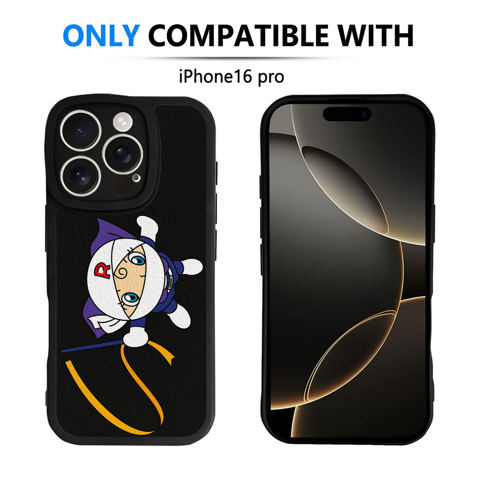 （画像用） アンパンマン Anpanman 【iPhone 16シリーズ対応】シリコンスマホケース（レザー調） 材質：シリコン